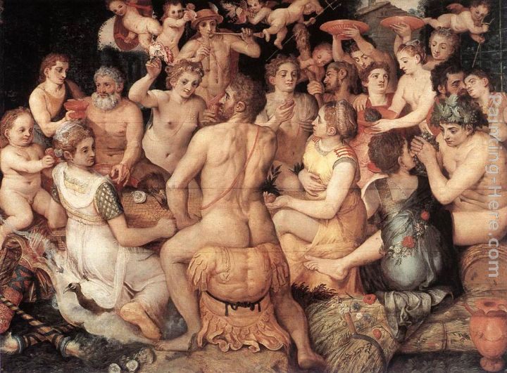 Frans the elder Floris Banquet of the Gods